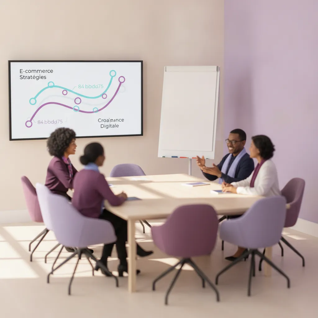 Salle de réunion pour formation en présentiel